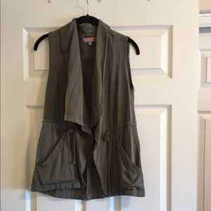 Green vest from Francesca's